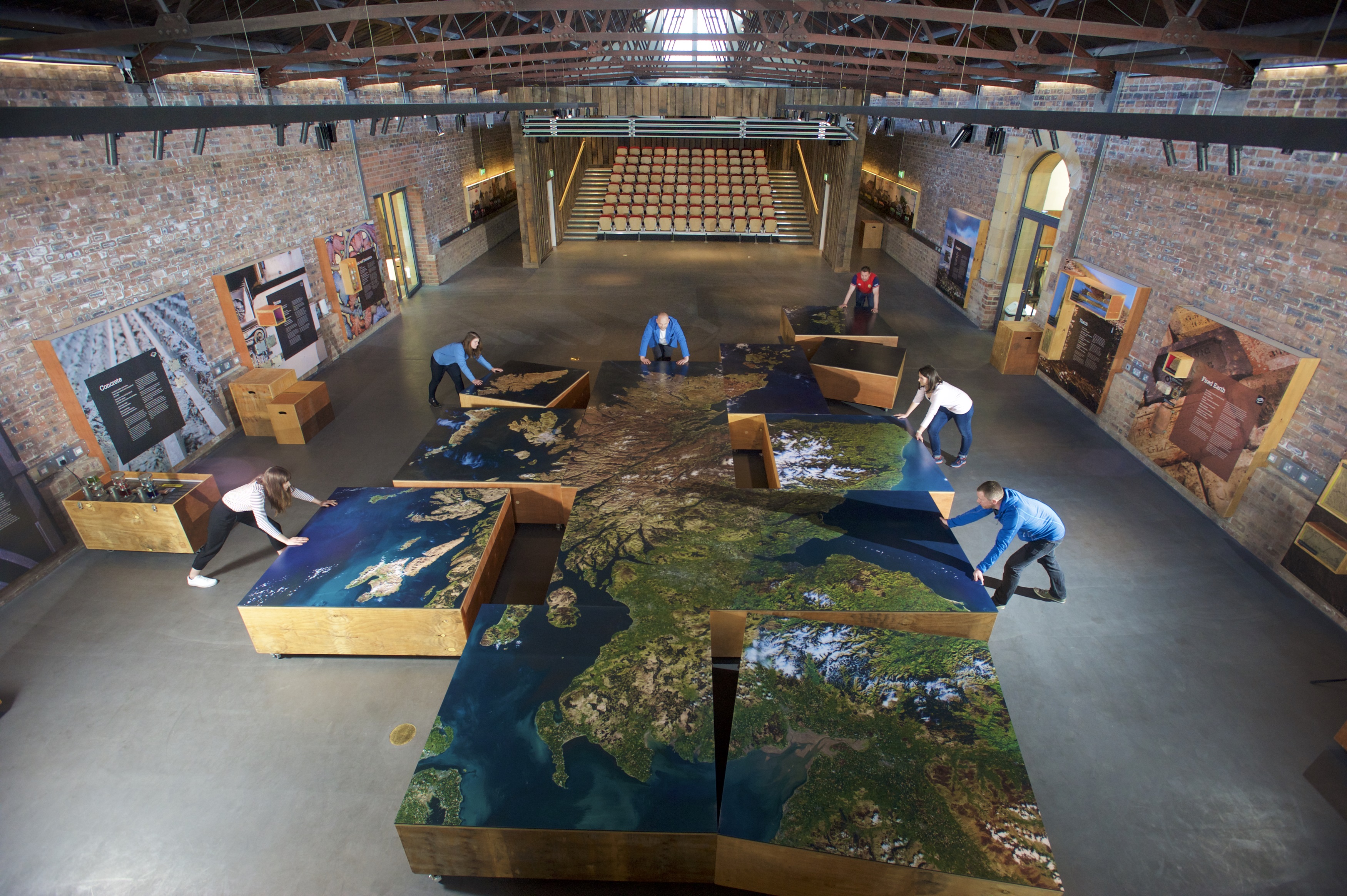 Open plan design allows space for large-scale projects and events Open plan design allows space for large-scale projects and events
