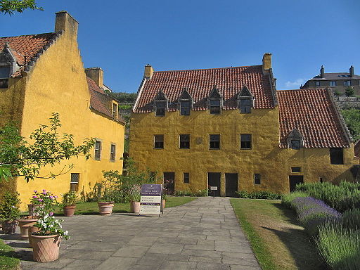 Hunt for Easter eggs at Culross Palace, Fife Hunt for Easter eggs at Culross Palace, Fife