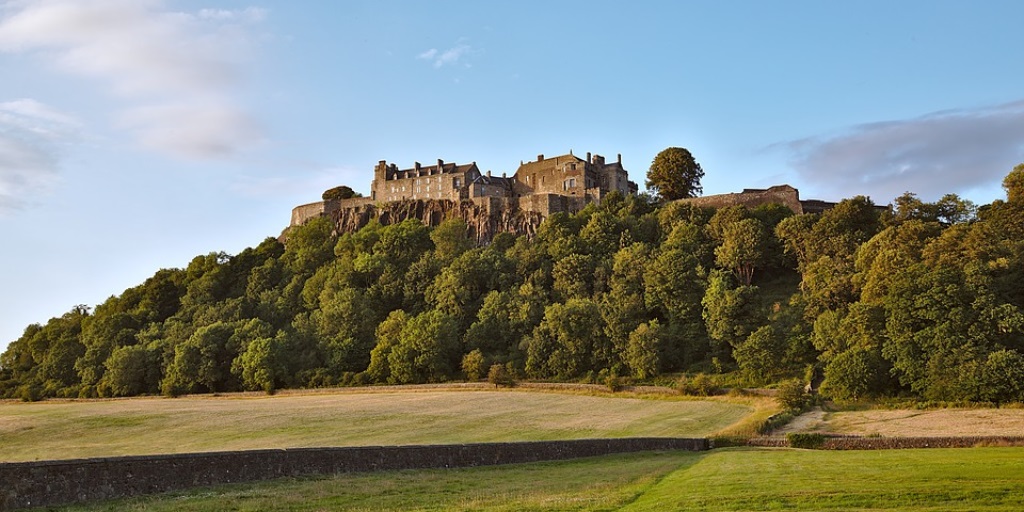At its southernmost point, the Heart 200 takes in the City of Stirling At its southernmost point, the Heart 200 takes in the City of Stirling