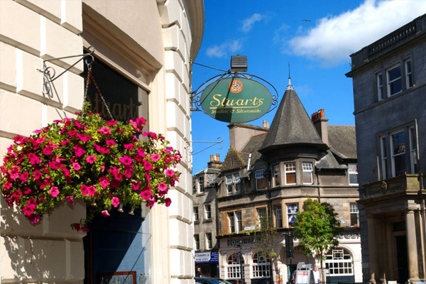 Stirling’s historic town centre Stirling’s historic town centre