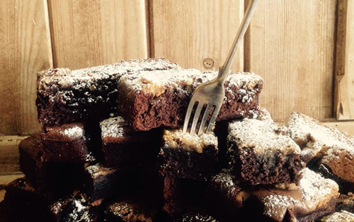 Peanut butter brownie anyone? Peanut butter brownie anyone?