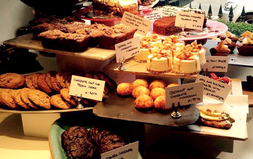 Just some of the delicious treats on offer at The Woodhouse Just some of the delicious treats on offer at The Woodhouse